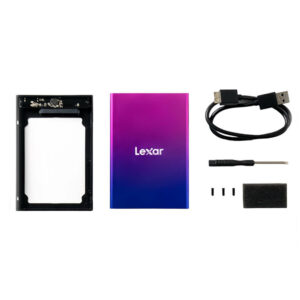 Lexar E100 SSD Box H3 Lexar E100 (LPAE100-RNBNG) - 2.5" Sata III USB 3.2 Gen1 SSD Box