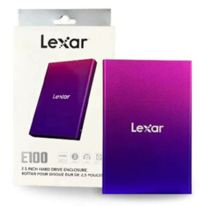 Lexar E100 SSD Box H4 Lexar E100 (LPAE100-RNBNG) - 2.5" Sata III USB 3.2 Gen1 SSD Box