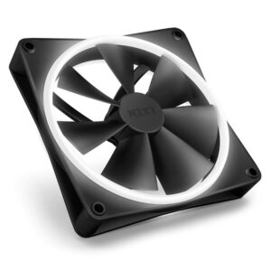 NZXT F140 RGB DUO Twin Pack Black - 2 x 140mm RGB Fans & Controller