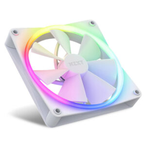 NZXT F140 RGB Twin Pack White - 2 x 140mm RGB Fans & Controller