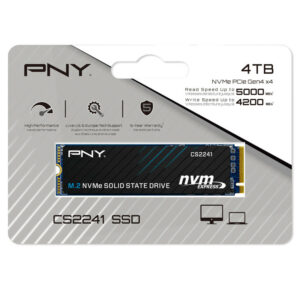 SSD PNY CS2241 4TB PNY CS2241 4TB - NVMe PCIe Gen 4x4 SSD