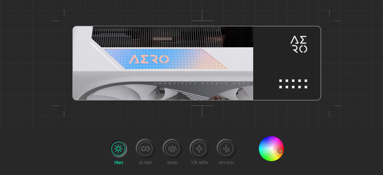 Gigabyte GeForce RTX™ 4070 SUPER AERO OC 12G - 12GB GDDR6X Gigabyte GeForce RTX™ 4070 SUPER AERO OC 12G - 12GB GDDR6X