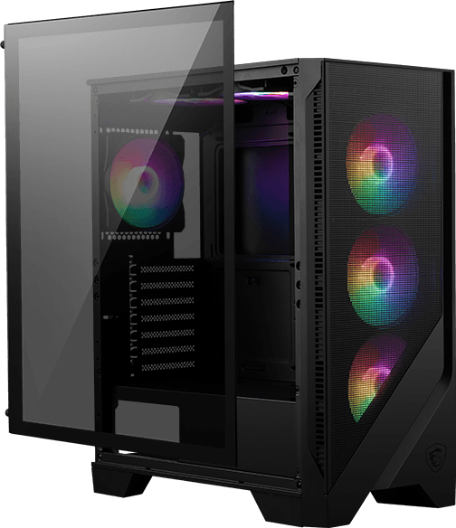 MSI MAG FORGE 120A AIRFLOW - Mid Tower Case MSI MAG FORGE 120A AIRFLOW - Mid Tower Case
