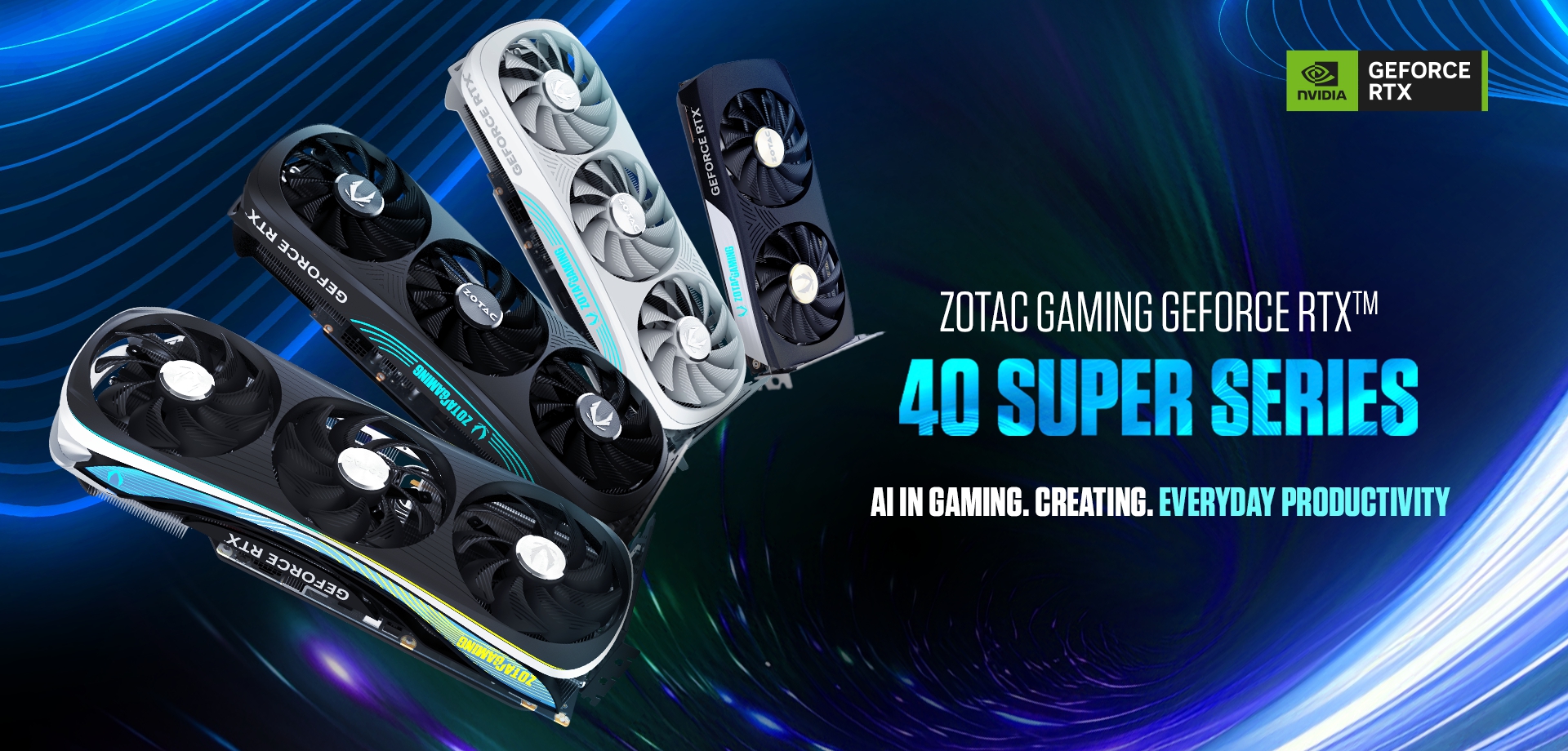 ZOTAC GAMING GeForce RTX 4070 Ti SUPER Trinity Black Edition - 16GB GDDR6X ZOTAC GAMING GeForce RTX 4070 Ti SUPER Trinity Black Edition - 16GB GDDR6X