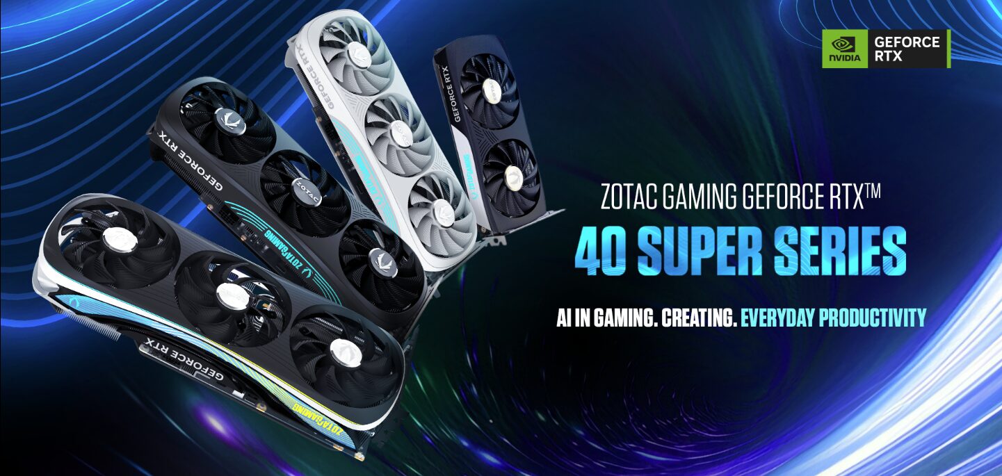 ZOTAC GAMING GeForce RTX 4080 SUPER Trinity Black Edition - 16GB GDDR6X ZOTAC GAMING GeForce RTX 4080 SUPER Trinity Black Edition - 16GB GDDR6X