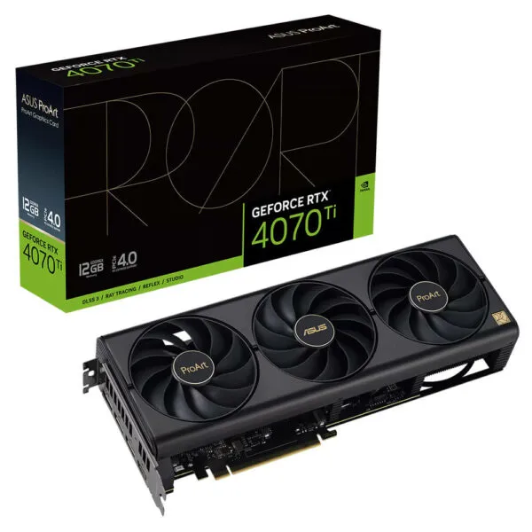 ASUS ProArt GeForce RTX™ 4070 Ti 12GB GDDR6X