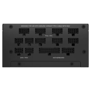 Corsair SF1000L H4 Corsair SF1000L - 1000W 80 Plus Gold - ATX 3.0 & PCIe 5.0 - Fully Modular Low-Noise SFX Power Supply