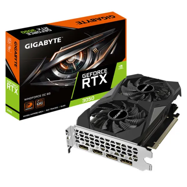 Gigabyte GeForce RTX™ 3050 WINDFORCE OC 6G - 6GB GDDR6