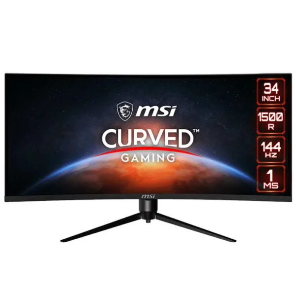 MSI Optix MAG342CQR - 34 inch UWQHD VA | 144Hz | 1ms | Curved Monitor