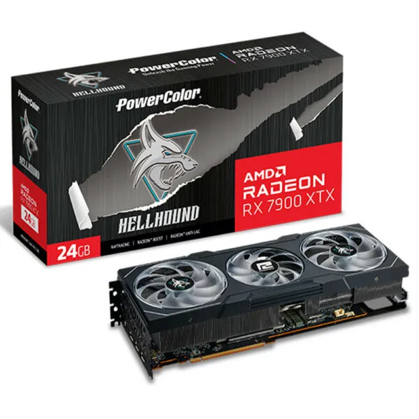 PowerColor Hellhound Radeon™ RX 7900 XTX OC - 24GB GDDR6