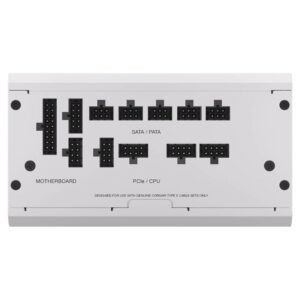 Corsair RM850x SHIFT White H4 Corsair RM850x SHIFT White - 850W 80 PLUS Gold Fully Modular ATX Power Supply