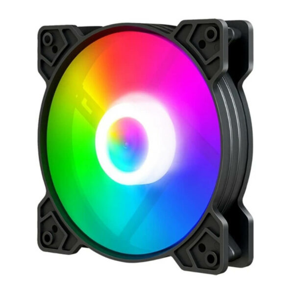 CoolMoon K8 Led RGB – 12cm Fan Case - Đen