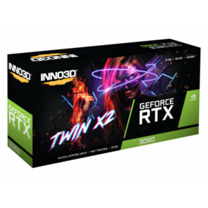 INNO3D GEFORCE RTX 3060 TWIN X2 H3 INNO3D GEFORCE RTX 3060 TWIN X2 - 12GB GDDR6