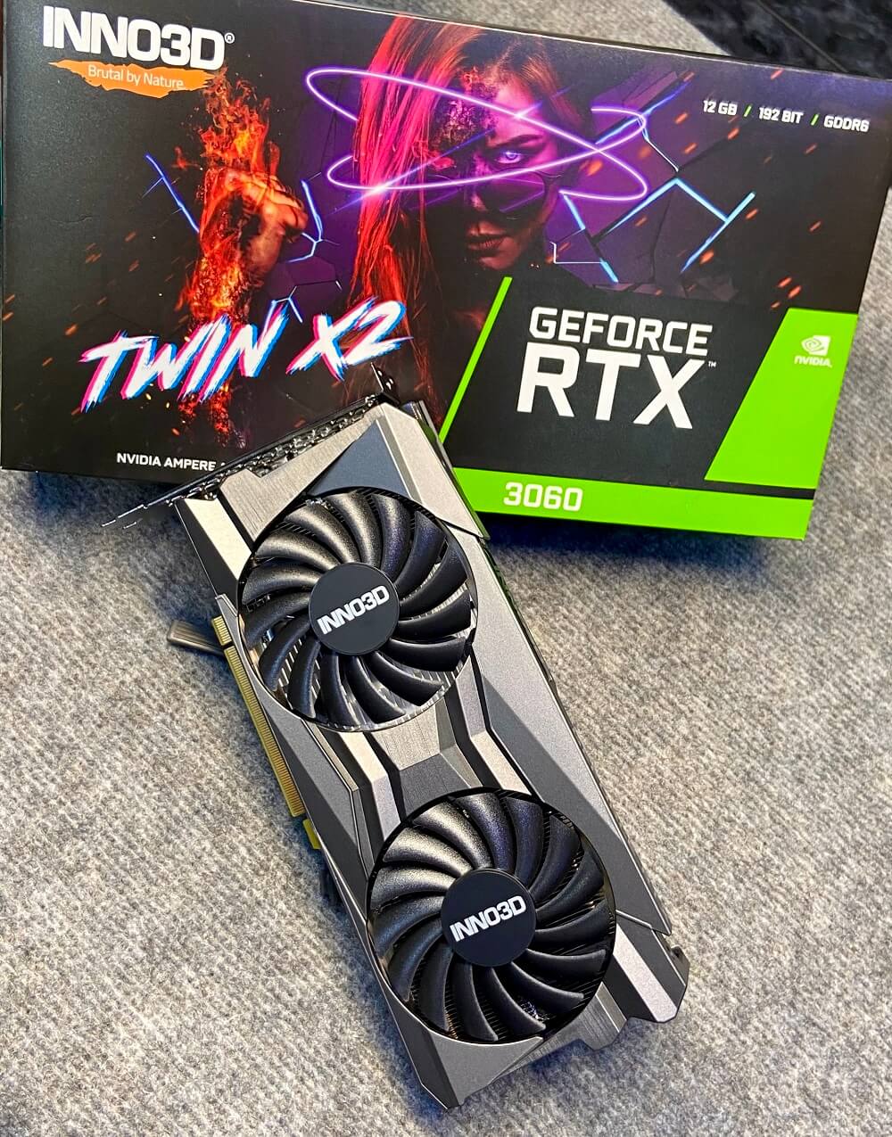 INNO3D GEFORCE RTX 3060 TWIN X2 - 12GB GDDR6