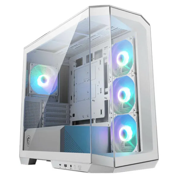 MSI MAG PANO M100R PZ WHITE - Micro-ATX Case