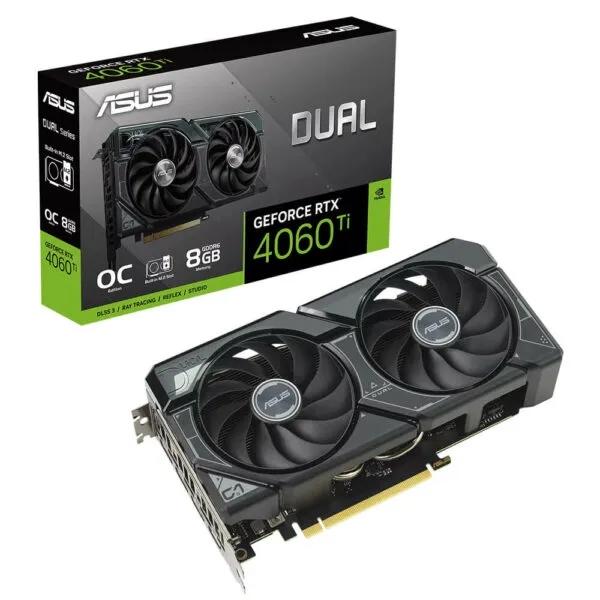 ASUS Dual GeForce RTX™ 4060 Ti SSD OC Edition - 8GB GDDR6