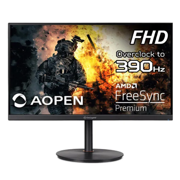 Acer AOPEN Fire Legend 25XV2Q F - 24.5 inch FHD IPS | 390Hz | 1ms | AMD FreeSync Premium | Gaming Monitor