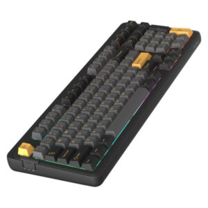 DAREU EK98 PRO BLACK GOLDEN H2 DAREU EK98 PRO - BLACK GOLDEN (Triple Mode, Cherry PBT Double Shot, Gasket Mount, RGB)