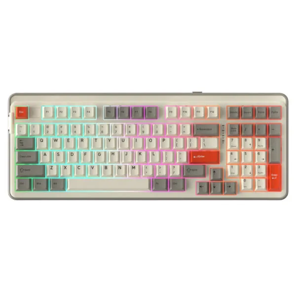 DAREU EK98 PRO - PROTO (Triple Mode, Cherry PBT Double Shot, Gasket Mount, RGB)