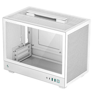 DeepCool CH160 WH H1 Deepcool CH160 WH - High-airflow Mini-ITX Case