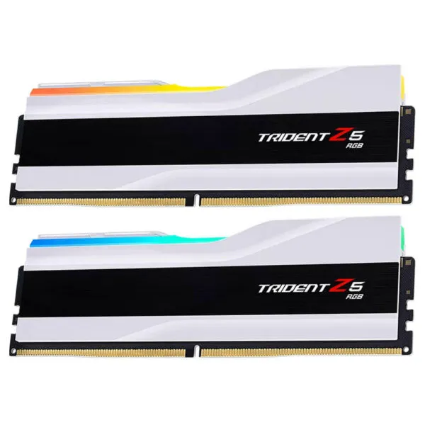 GSkill Trident Z5 RGB White - 48GB (2x24GB) DDR5 - Bus 7200MHz Cas 36