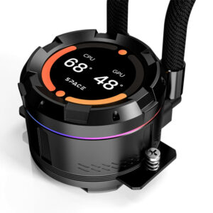 ID Cooling Space SL360 XE LCD ARGB Black H6 ID-Cooling Space SL360 XE LCD ARGB - ARGB AIO Cooling with LCD Display