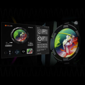 ID Cooling Space SL360 XE LCD ARGB Black H9 ID-Cooling Space SL360 XE LCD ARGB - ARGB AIO Cooling with LCD Display