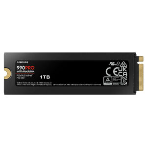 Samsung 990 PRO Heatsink 1TB - M.2 2280 PCIe Gen 4.0 x4 NVMe SSD