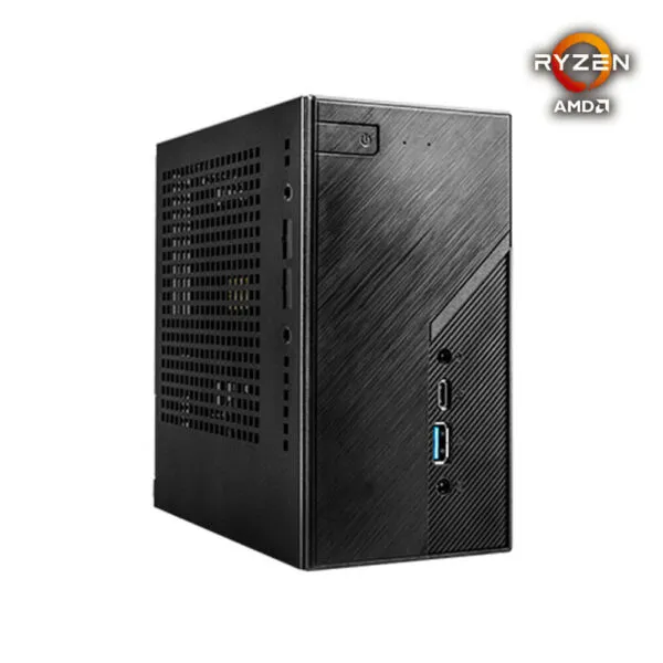 ASRock DeskMini X600 Series - Socket AM5, 2 Slot RAM DDR5 Up to 6400Mhz, Dual M.2 NVMe, USB 3.2 Gen2 TypeC