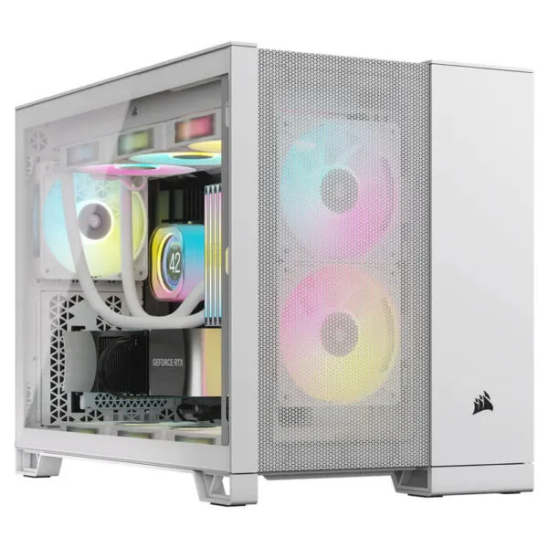 Corsair 2500D White - Airflow Tempered Glass Mid-Tower Case