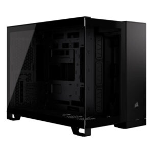 Corsair 2500X Black H2 Corsair 2500X Black - Tempered Glass Mid-Tower Case