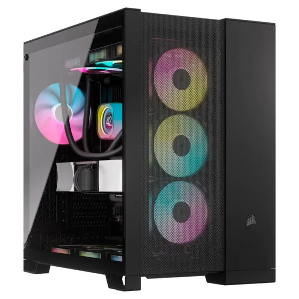 Corsair 6500D Black - Airflow Tempered Glass Mid-Tower Case