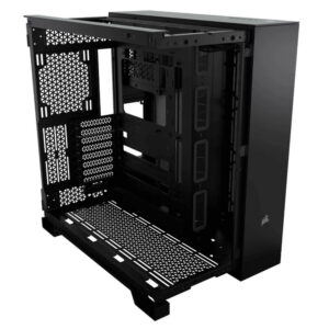 Corsair 6500D Black H3 Corsair 6500D Black - Airflow Tempered Glass Mid-Tower Case