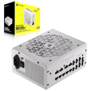 Corsair RM1200x Shift White H6 Corsair RM1200x SHIFT White - 1200W 80 PLUS Gold Fully Modular ATX Power Supply