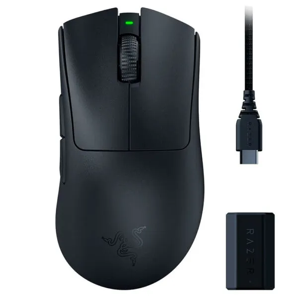 Razer DeathAdder V3 Pro - HyperPolling Wireless Dongle Gaming Mouse