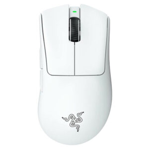 Razer DeathAdder V3 Pro White Razer DeathAdder V3 Pro – Ergonomic Wireless Gaming Mouse
