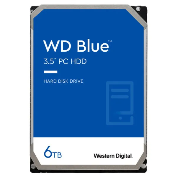 Western Digital Blue 6TB WD60EZAX - 256MB Cache - 5400 Vòng - Sata 3