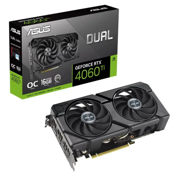 ASUS Dual GeForce RTX™ 4060 Ti EVO OC Edition - 16GB GDDR6