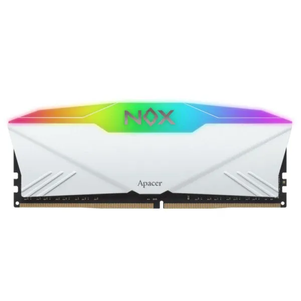 Apacer NOX RGB White DDR4 - 16GB (1x16GB) DDR4 - Bus 3200MHz Cas 16