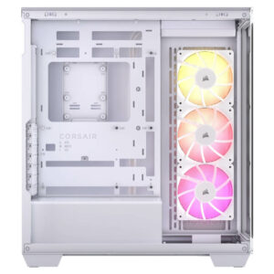 Corsair 3500X ARGB White H4 Corsair 3500X ARGB White - Tempered Glass Mid-Tower PC Case