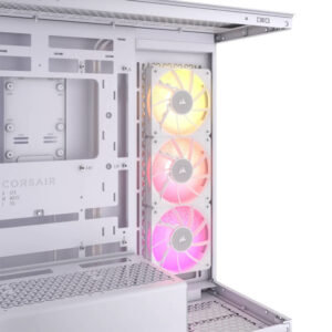 Corsair iCUE LINK 3500X RGB White H3 Corsair iCUE LINK 3500X RGB White - Tempered Glass Mid-Tower PC Case