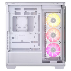 Corsair iCUE LINK 3500X RGB White H4 Corsair iCUE LINK 3500X RGB White - Tempered Glass Mid-Tower PC Case