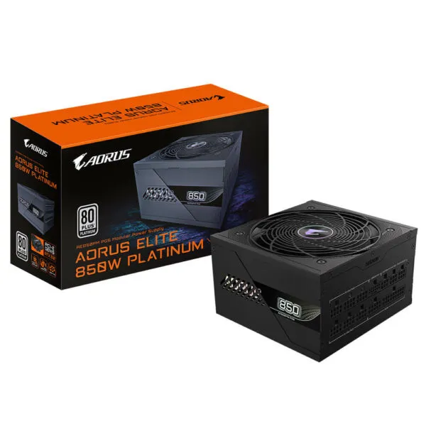 Gigabyte AORUS ELITE P850W - 80+ Platinum Modular PCIe 5.0 Power Supply