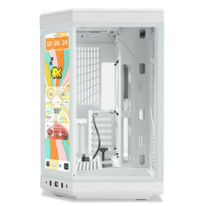 HYTE Y70 Touch Infinite Snow White - Dual Chamber Mid-Tower ATX Case