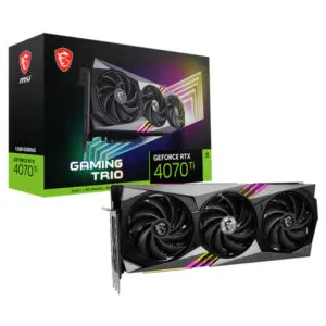 MSI GeForce RTX 4070 Ti GAMING TRIO 12G