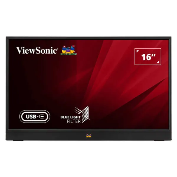 ViewSonic VA1655 - 16 inch FHD VA / 60Hz  / 7ms / USB Type C