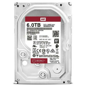 WD RED PRO 6TB H2 Western Digital Red Pro 6TB - 24/7 256MB cache Sata 3 - NAS Hard Disk Drive