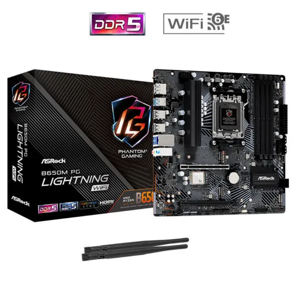 ASRock B650M PG Lightning WiFi - SOCKET AM5