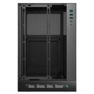 DeepCool CH170 Digital Black H5 Deepcool CH170 DIGITAL - High-airflow Mini-ITX Case
