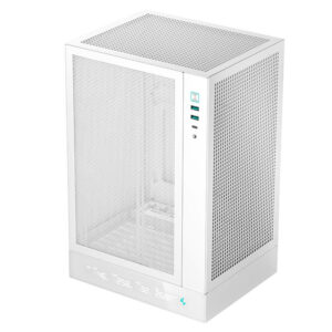 DeepCool CH170 Digital White H1 Deepcool CH170 DIGITAL White - High-airflow Mini-ITX Case